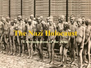 The Nazi Holocaust Extermination of the Jews Racism
