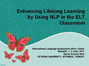 Enhancing Lifelong Learning by Using NLP in the