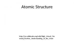 Atomic Structure http en wikibooks orgwikiHighSchoolChe mistryFurtherUnderstandingoftheAtom Daltons