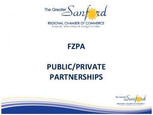 FZPA PUBLICPRIVATE PARTNERSHIPS Definition of PPP is not