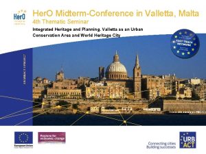 LOGO PROJECT Her O MidtermConference in Valletta Malta