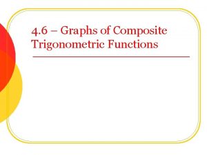 4 6 Graphs of Composite Trigonometric Functions Combining