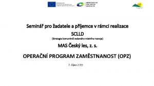 Semin pro adatele a pjemce v rmci realizace