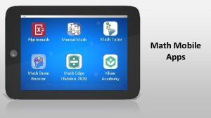 Photomath Mental Math Tutor Math Brain Booster Math