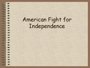 American Fight for Independence Second Continental Congress 1776