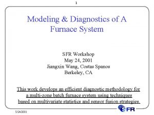 1 Modeling Diagnostics of A Furnace System SFR