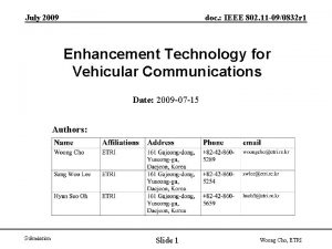 doc IEEE 802 11 090832 r 1 July