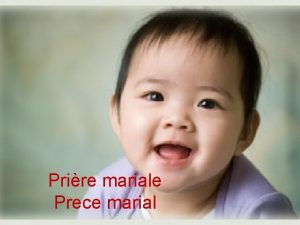 Prire mariale Prece marial Aujourdhui nous clbrons lanniversaire