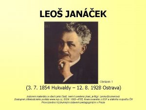 LEO JANEK Obrzek 1 3 7 1854 Hukvaldy