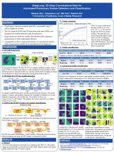 Deep Lung 3 D Deep Convolutional Nets for