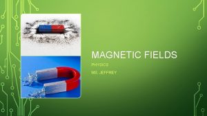 MAGNETIC FIELDS PHYSICS MS JEFFREY INTRO TO MAGNETIC