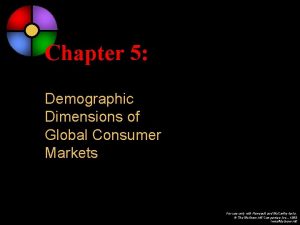 Chapter 5 Demographic Dimensions of Global Consumer Markets