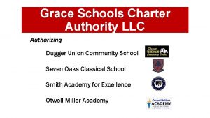 Grace Schools Charter Authority LLC Authorizing Dugger Union