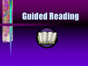 Guided Reading The Reading Diet Shared Reading Guided