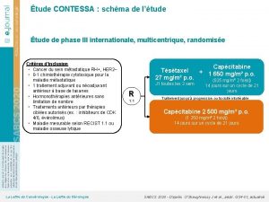 tude CONTESSA schma de ltude tude de phase