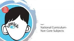 Year 6 National Curriculum Non Core Subjects Explanation