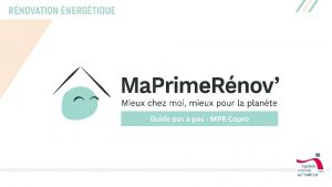 Guide pas pas MPR Copro SOMMAIRE 1 Vrifier