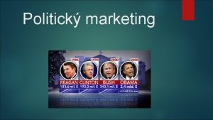 Politick marketing ekonomick politick produkt marketing cena veejn