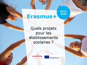 Erasmus Quels projets pour les tablissements scolaires Quest