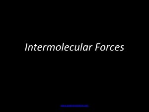 Intermolecular Forces www assignmentpoint com Intermolecular Forces Covalent