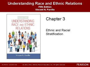 Understanding Race and Ethnic Relations Fifth Edition Vincent