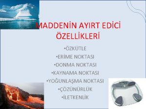 MADDENN AYIRT EDC ZELLKLER ZKTLE ERME NOKTASI DONMA