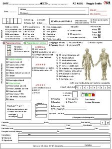 ENTE MEZZO AZ AUSL Reggio Emilia Indirizzo Data