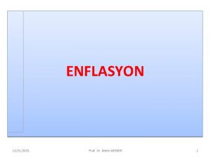 ENFLASYON 12212021 Prof Dr Metin BERBER 1 Enflasyon