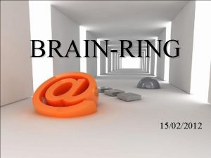 Game BRAINRING Who is cleverer 15022012 People Grammar