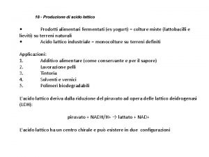 Prodotti alimentari fermentati es yogurt colture miste lattobacilli