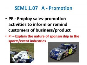 SEM 1 1 07 A Promotion PE Employ