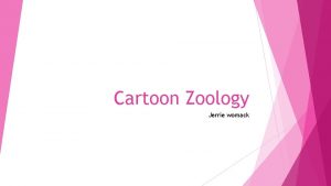 Cartoon Zoology Jerrie womack List of Animals in