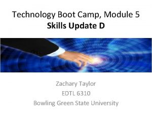 Technology Boot Camp Module 5 Skills Update D