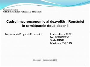 Academia Romn Amfiteatrul IonHeliade Radulescu al Bibliotecii AR