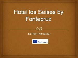 Hotel los Seises by Fontecruz Ji Petr Petr