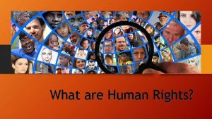 What are Human Rights Definitions Definition 1 human