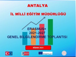 ANTALYA L MLL ETM MDRL ERASMUS 2021 2027