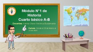 Mdulo N 1 de Historia Cuarto bsico AB