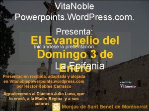 Vita Noble Powerpoints Word Press com Presenta El