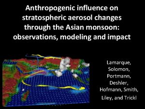 Anthropogenic influence on stratospheric aerosol changes through the