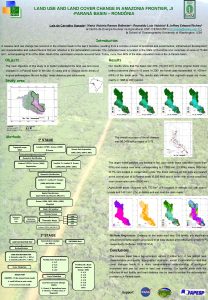 LAND USE AND LAND COVER CHANGE IN AMAZONIA