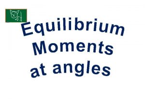 Moments At an angle KUS objectives BAT solve