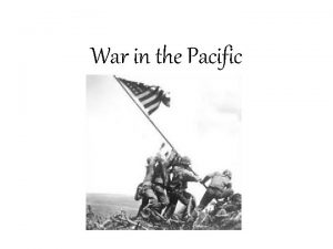 War in the Pacific Pearl Harbor December 7