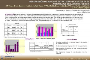 REPERCUSIN DE ALGUNAS ESTRATEGIAS DOCENTES EN EL APRENDIZAJE