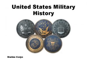 United States Military History Marine Corps Marine Corps