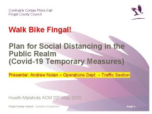 Comhairle Contae Fhine Gall Fingal County Council Walk