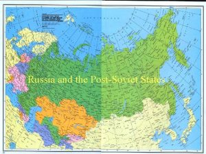 Russia and the PostSoviet States Population Russia 145