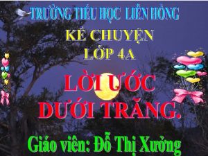 K li cu chuyn v lng hiu tho