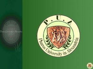 Pharos University in Alexandria The Beginning Presidential decree