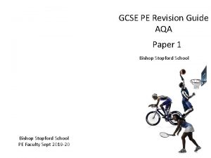 GCSE PE Revision Guide AQA Paper 1 Bishop